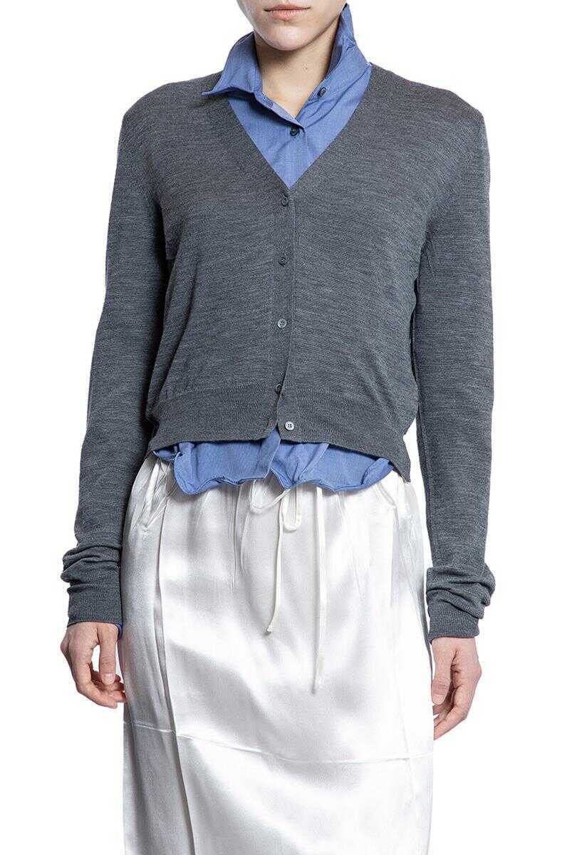 Pulovere Prada Prada Knitwear GREY Femei (BM 19137987) 1