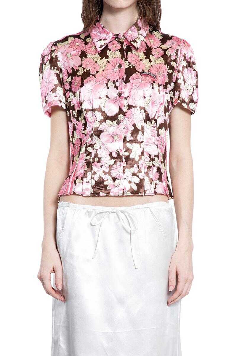 Camasi Prada Prada Shirts Black Femei (BM 19138002) 1