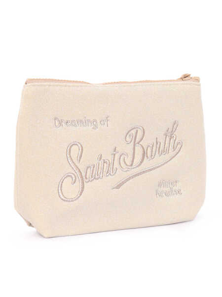 Genti de mana Mc2 Saint Barth ALINE LUREX W-11 EMB White Fete (BM 19139112) 2