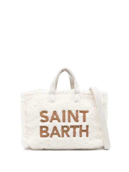 Genti de umar Mc2 Saint Barth PHONE BAG TEDDY-LOGO 10 EMB White Fete (BM 19139283) 1