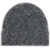 S&Eacute;FR Fuzzy beanie Hat CHARCOAL ALPACA