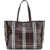 Burberry Medium Highlands Tote Bag MAHOGANY