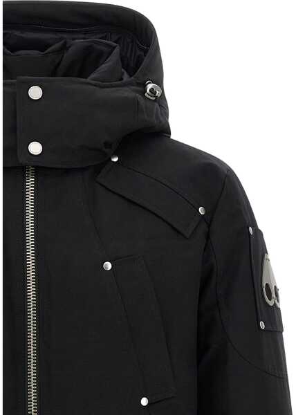 Geci de iarna Moose Knuckles Original Ballistic Bomber BLACK Barbati (BM 19139543) 4