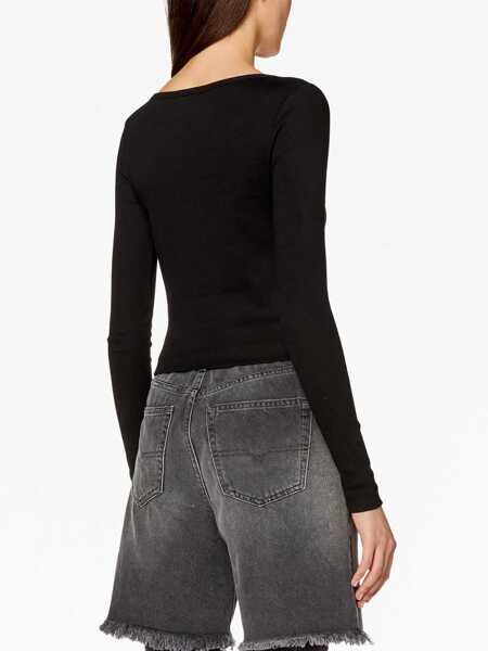 Tricouri Diesel T-Ballet-D T-Shirt BLACK Femei (BM 19139741) 4