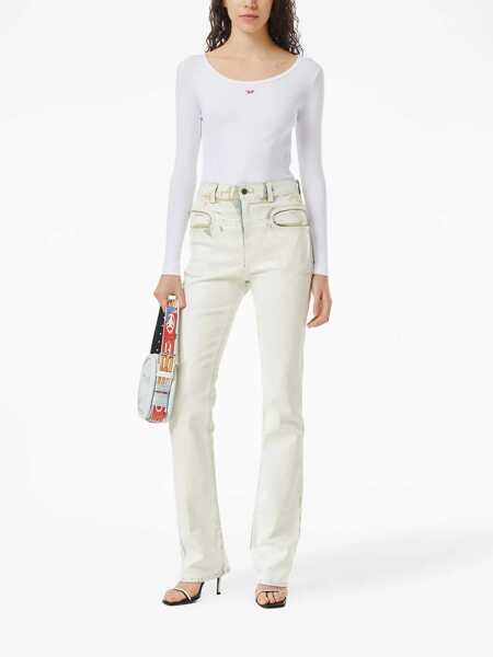 Tricouri Diesel T-Ballet-D T-Shirt WHITE Femei (BM 19139774) 2