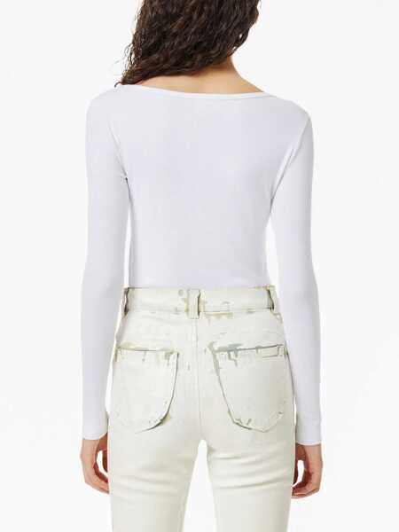 Tricouri Diesel T-Ballet-D T-Shirt WHITE Femei (BM 19139774) 4