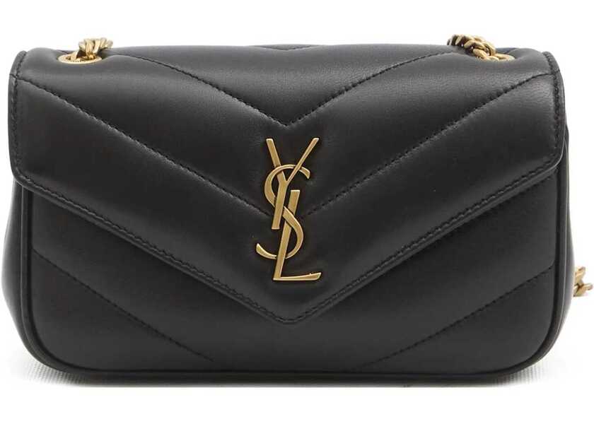 Genti de umar Saint Laurent Mini Loulou Bag BLACK Femei (BM 19139792) 1