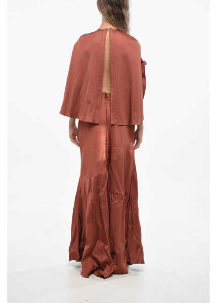 Rochii lungi ZIMMERMANN Open Back Flared Eden Dress Orange Femei (BM 19139885) 2