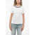 Valentino Garavani Cotton Crewneck T-Shirt With Jewel Embellishments White