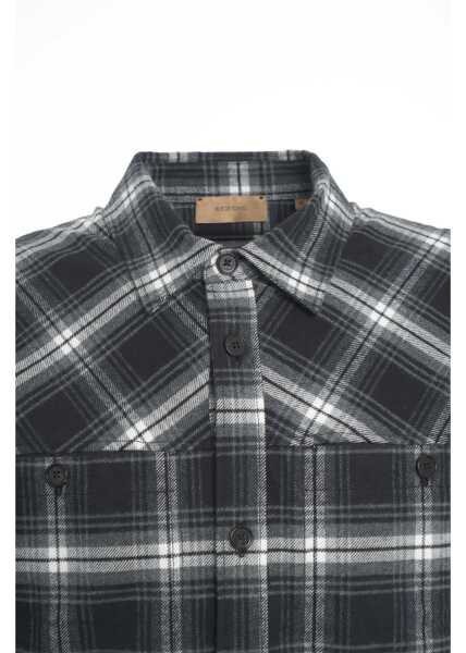 Camasi office Rue de Tokyo Shirt Sheldon Black Barbati (BM 19140080) 4