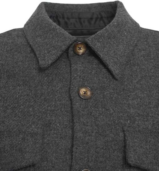 Jachete Portuguese Wool overshirt Grey Barbati (BM 19140086) 5