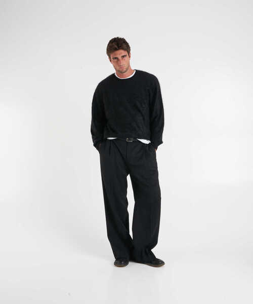 Pulovere Soft Goat Brushed cashmere sweater Black Barbati (BM 19140095) 3