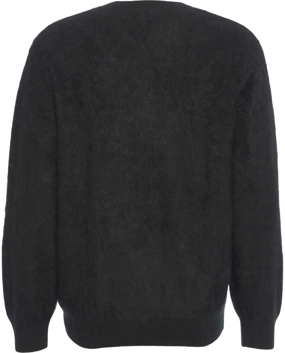 Pulovere Soft Goat Brushed cashmere sweater Black Barbati (BM 19140095) 5