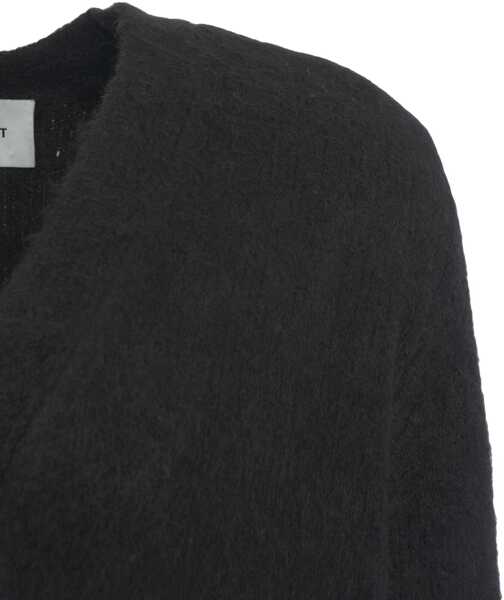 Cardigane Soft Goat Alpaca cardigan Black Barbati (BM 19140098) 4