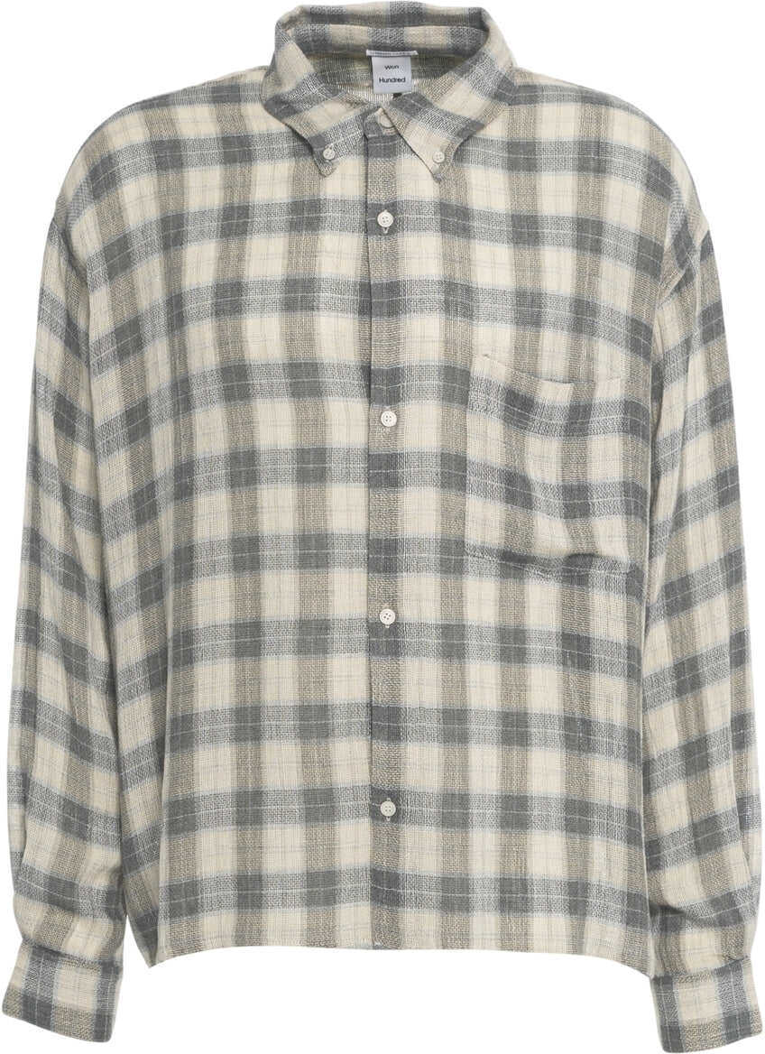 Camasi office Won Hundred Shirt Maza Grey Barbati (BM 19140116) 2