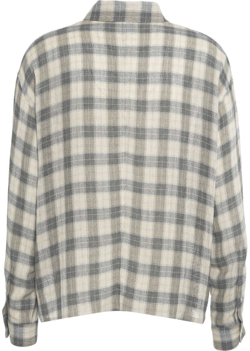 Camasi office Won Hundred Shirt Maza Grey Barbati (BM 19140116) 3