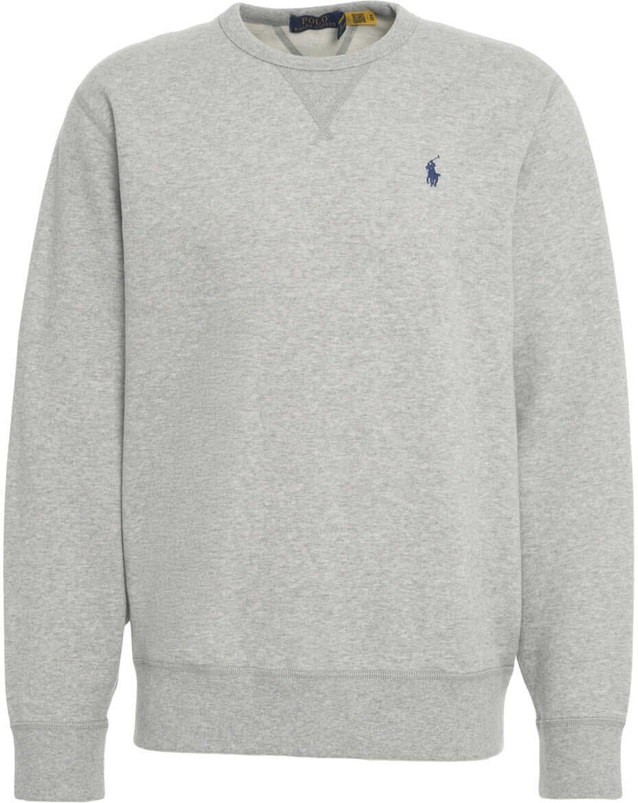 Pulovere casual Ralph Lauren Sweatshirt with logo embroidery Grey Barbati (BM 19140137) 2