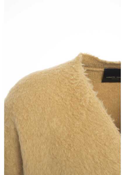 Cardigane Roberto Collina Teddy cardigan Beige Barbati (BM 19140149) 4