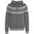 Roberto Collina Knit hoodie Grey