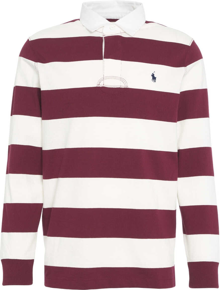 Tricouri Polo Ralph Lauren Striped polo shirt Red Barbati (BM 19140164) 2
