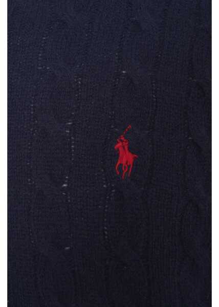 Pulovere Ralph Lauren Sweater with logo embroidery Blue Barbati (BM 19140176) 5