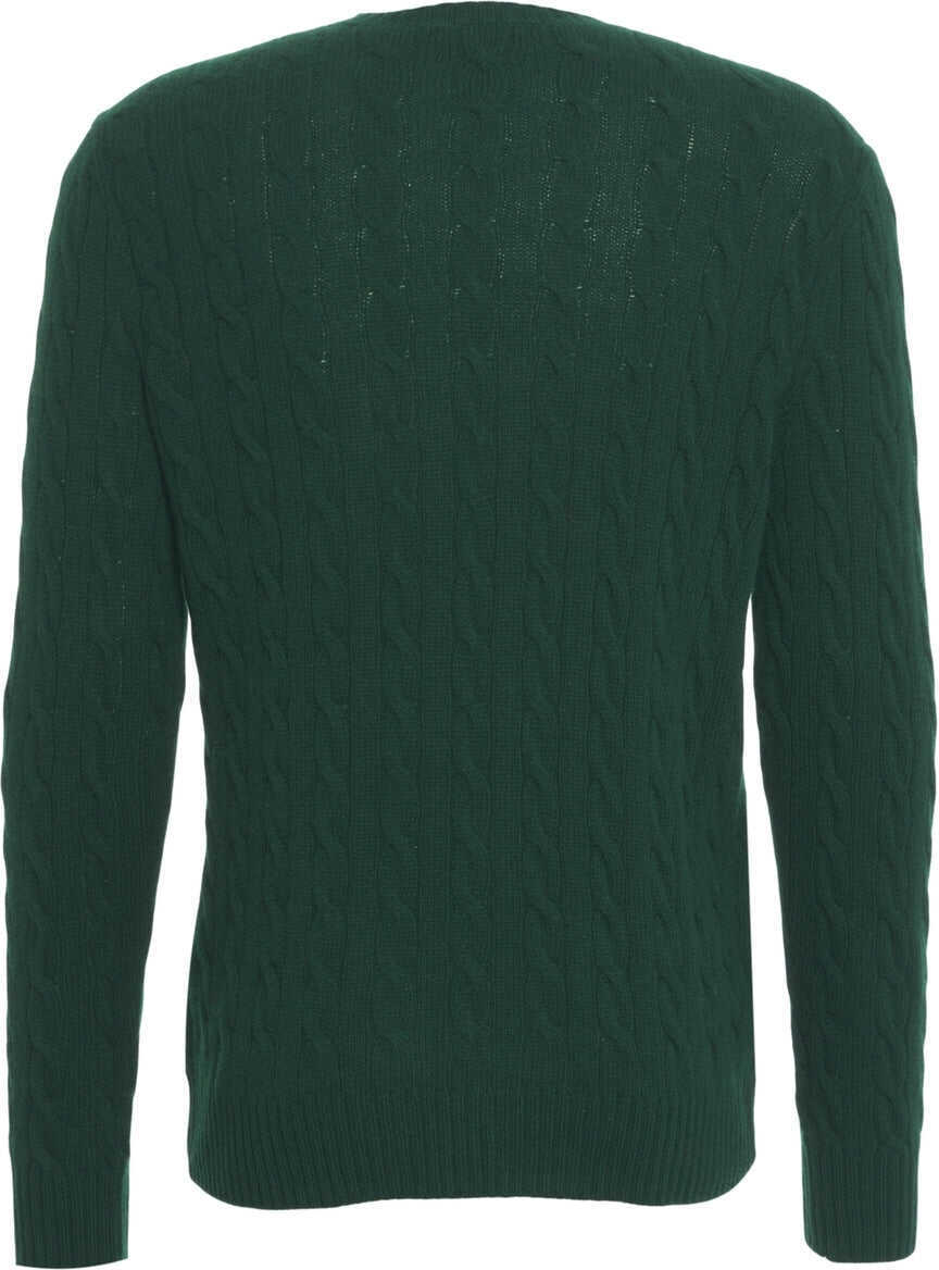 Pulovere Ralph Lauren Sweater with logo embroidery Green Barbati (BM 19140176) 3