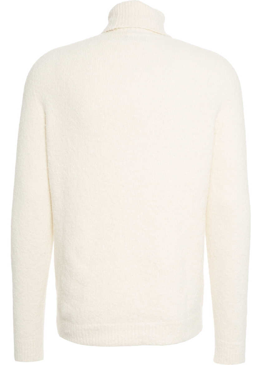 Pulovere Roberto Collina Turtleneck sweater White Barbati (BM 19140182) 3
