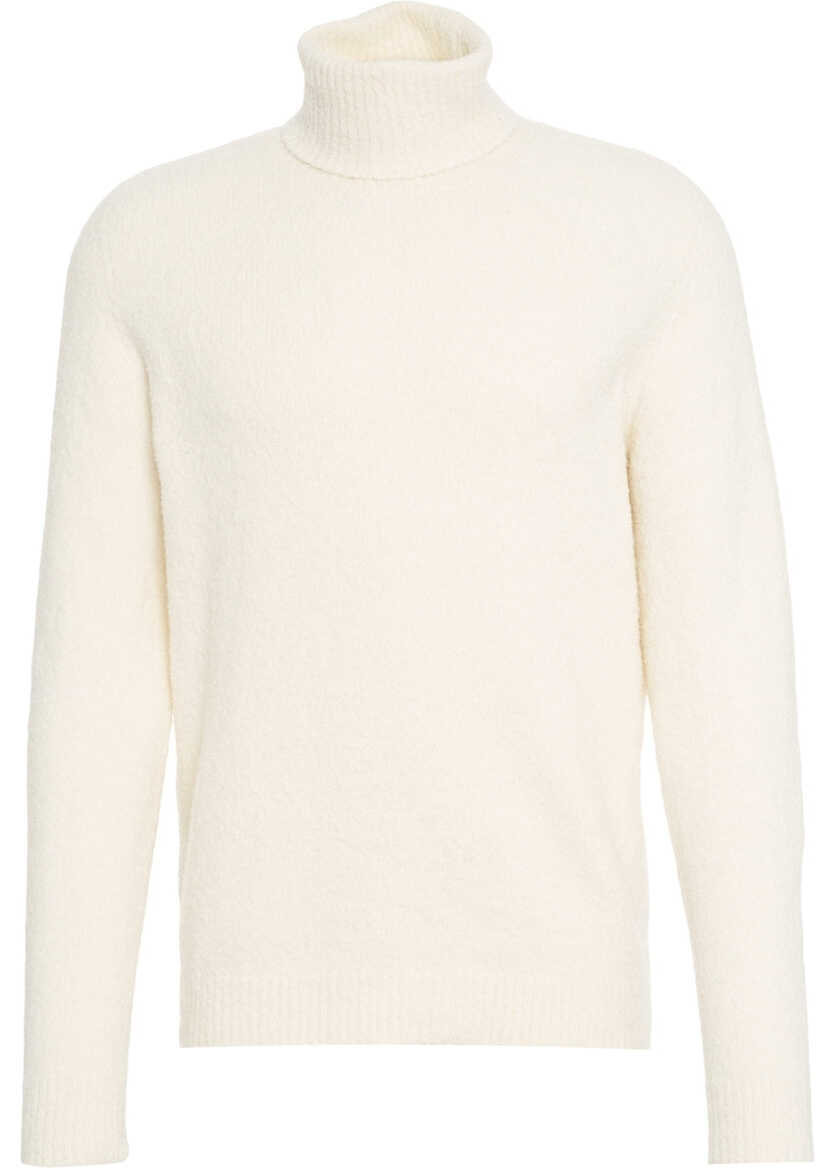 Pulovere Roberto Collina Turtleneck sweater White Barbati (BM 19140182) 1