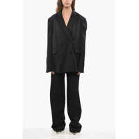 Imbracaminte Loulou Studio Dama - Sacouri Loulou Studio Wool Double Breasted Donau Blazer Black Femei (BM 19140323) - B-mall.ro