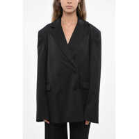 Sacouri Wool Double Breasted Donau Blazer Femei