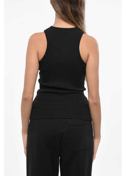 Bluze AGOLDE Ribbed Bea Tank Top Black Femei (BM 19140347) 2