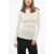 Jil Sander Slim Fit Silk Long Sleeve Top White
