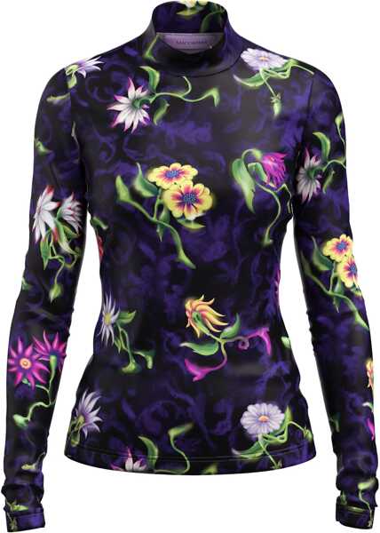 Bluze MACCAPANI Floral Motif The Genie Top Multicolor Femei (BM 19140491) 1