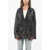 Acne Studios Acid Wash Effect 3 Buttons Blazer With Flap Pockets Brown
