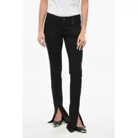 Blugi drepti Icon Regular Fit Trumpet Jeans With Charm 17Cm Femei