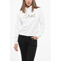 Bluze de trening Brushed Cotton F-Reggy Hoodie With Golden Logo Femei