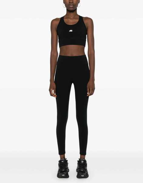 Bluze Balenciaga Sport Cropped Top Black Femei (BM 19140614) 2