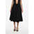 THE ROW Solid Color Harley Circle Skirt Black