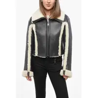 Geci de piele Two-Tone L-Kriti Shearling Jacket Femei