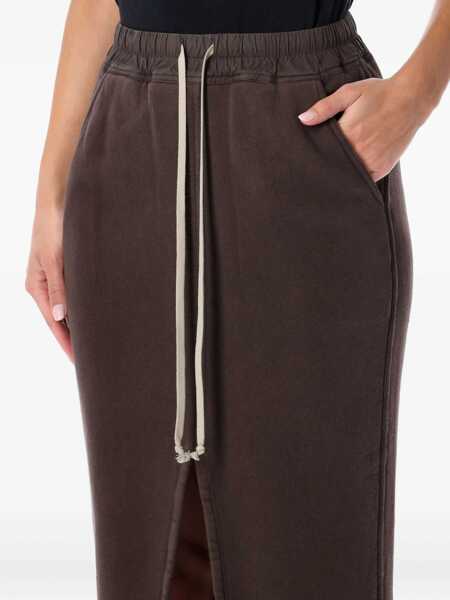 Fuste Rick Owens Rick Owens Drkshdw Phleg Pillar Skirt DARK DUST Femei (BM 19142265) 3