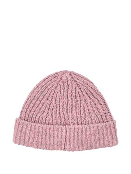 Caciuli Stone Island Stone Island Moulin Wool Beanie With Compass Logo PINK Barbati (BM 19142301) 2