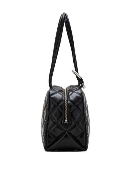Genti de umar Marc Jacobs Marc Jacobs The Quilted Leather Dual Satchel In Black Black Femei (BM 19142484) 3