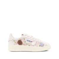 Sneakers Autry Dallas Low Sneakers With Floral Embroidery Femei