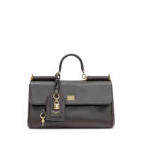 Genti de mana Dolce & Gabbana Dolce & Gabbana Lux Brass Vintage Leather Bag Femei