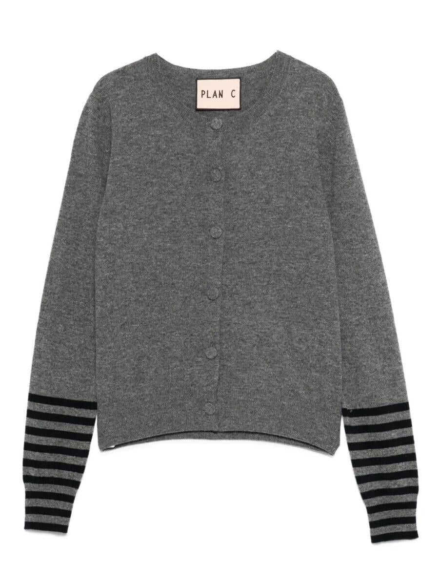 Pulovere Plan C Plan C Sweatshirt Z GRIGIO BLU Femei (BM 19143873) 1