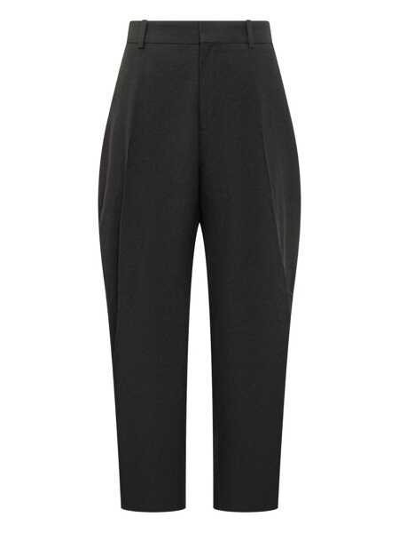 Pantaloni STUDIO NICHOLSON Studio Nicholson Studio Nicholson Wide Leg Pants Black Barbati (BM 19144575) 1