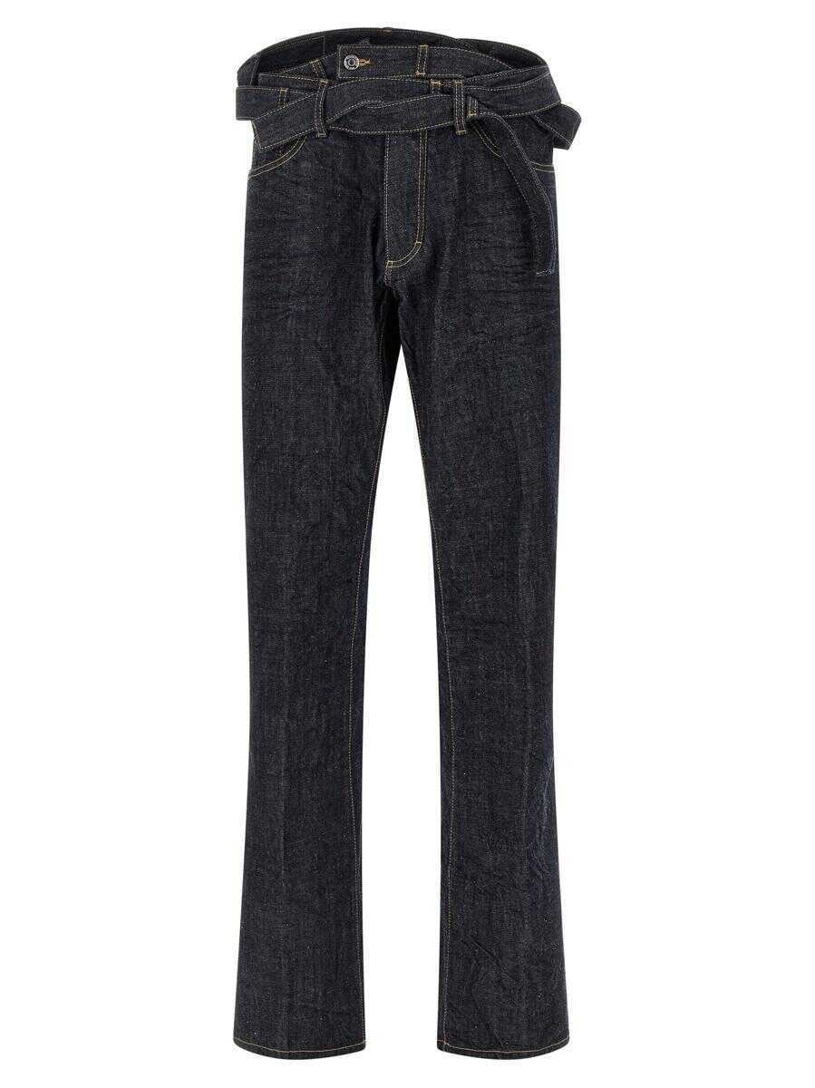 Blugi DSQUARED2 DSQUARED2 Magliano X Dsquared2 Capsule Butch Jeans BLUE Barbati (BM 19146405) 1