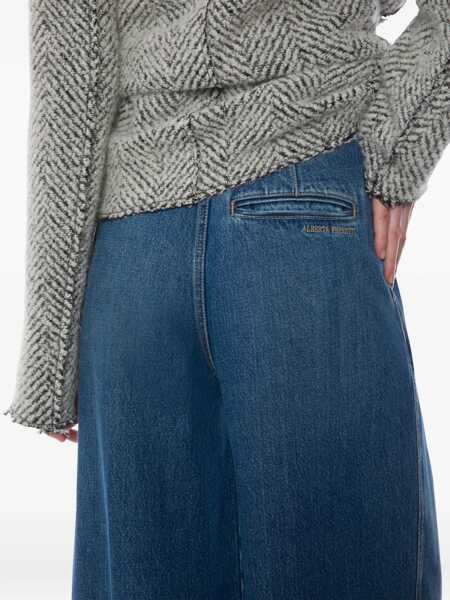 Pantaloni Alberta Ferretti Pants Blue Femei (BM 19147098) 4