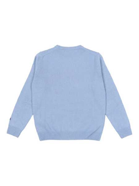 Pulovere casual Mc2 Saint Barth DOUGLAS C-CORTINA SKI RACE 31 EMB Light Blue Fete (BM 19147179) 2