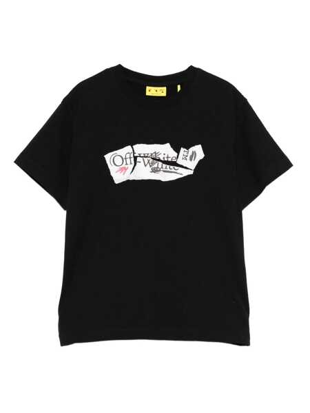 Tricouri Off-White ARROW COLLAGE TEE S/S BLACK - WHITE Black   Baieti (BM 19147233) 1
